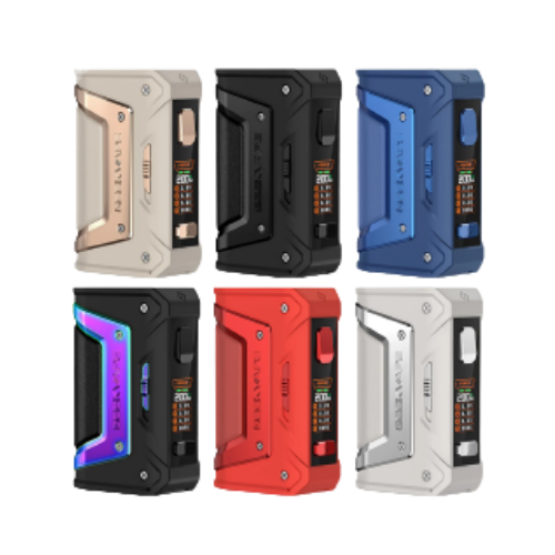 The Geekvape L200 Classic Mod is a highly adaptable device that works with dual 21700, 20700, or 18650 batteries. Constructed with sturdy zinc alloy and boasting an IP86 rating, it can endure minor impacts and accidents. Experience up to 200W power output and a modern 1.08