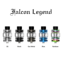 Load image into Gallery viewer, The Horizon Falcon Legend Tank is compatible with all Falcon M &amp; F Series Coils, plus two new coils, the M6 and M8. 
