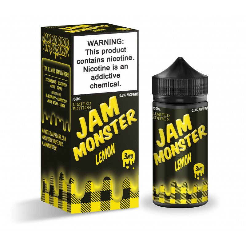 Lemon by Jam Monster features lemon jam on buttered toast. (70/30 vg/pg)