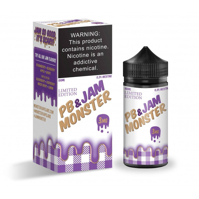 Jam Monster - PB and Jam - 100mL