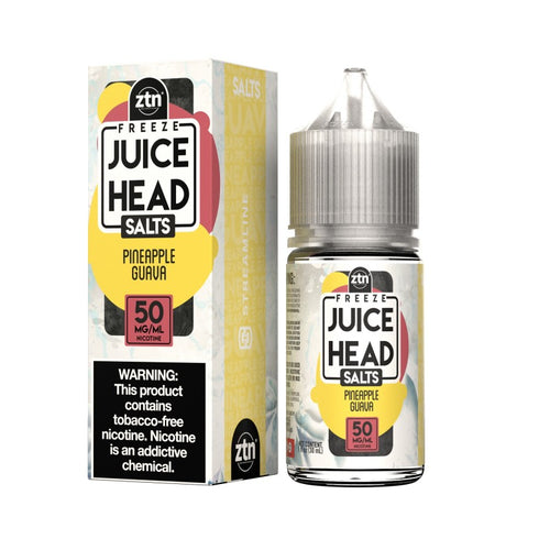 Pineapple Mango Salt by Juice Head is is a sweet blend of sweet pineapples and ripe mangos. (50/50 vg/pg)