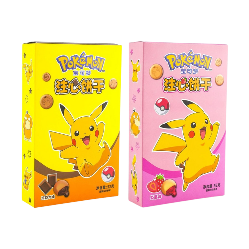 Leda-Filled Cookies (Pokemon Edition) = Chocoloate / Strawberry