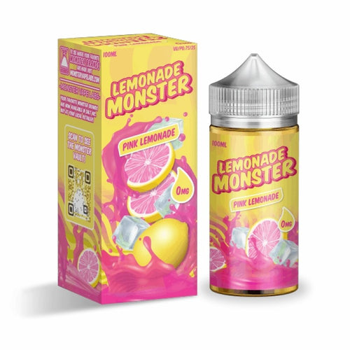 Pink Lemonade by Lemonade Monster tastes like lemonade with a slight mixed berry twist. (50/50 vg/pg)