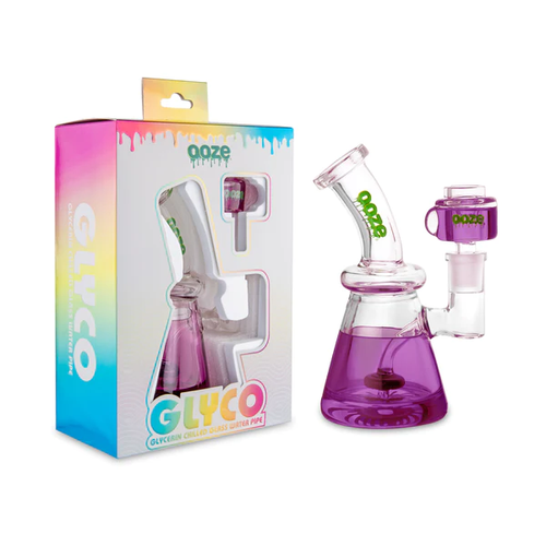 Ooze - Glyco Freezable Water Pipe - Purple