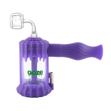 Load image into Gallery viewer, Ooze Clobb 4-in-1 Hybrid Water Pipe - Purple
