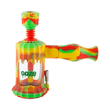 Load image into Gallery viewer, Ooze Clobb 4-in-1 Hybrid Water Pipe - Rasta
