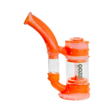 Load image into Gallery viewer, Ooze Stack Water Pipe - Orange/Clear - Vape Pen Adapter
