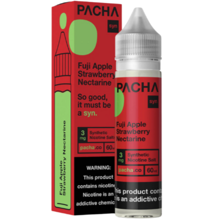 Pachamama - Fuji Apple Strawberry Nectarine - 60mL