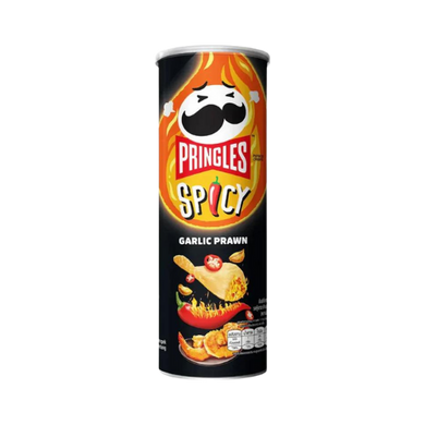 Experience the ideal flavor of prawns, spices, and garlic with Pringles Spicy Garlic Prawn Chips. Savor the bold and complex flavor combination.