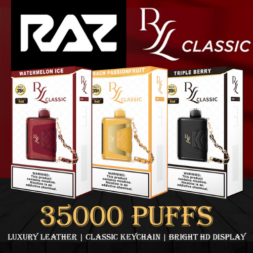 Raz Ryl Wild Berry Dew Flavor RAZ RYL Classic 35K Disposable