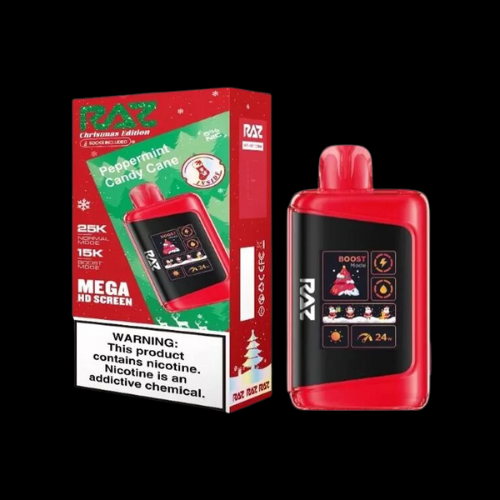 RAZ LTX 25K Disposable - Peppermint Candy Cane (Limited)