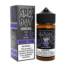 Load image into Gallery viewer, Sadboy Unicorn Tears is a fruity and savory mystery blend (70/30 vg/pg)
