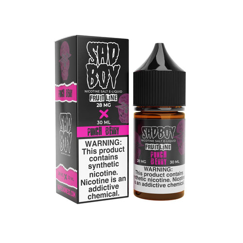 Punch Berry Salt is zesty twist of lemonade, fruit punch, and mixed berries. (50/50 vg/pg)