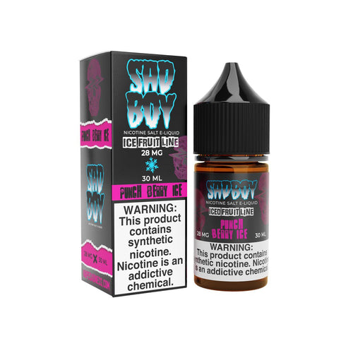 Punch Berry Ice Salt is zesty twist of lemonade, fruit punch, and mixed berries topped off with a freshy ICE finish. (50/50 vg/pg)