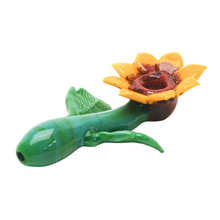 Load image into Gallery viewer, Sherlock-Sunflower 🌻 Dry Pipe by Empire Glassworks
