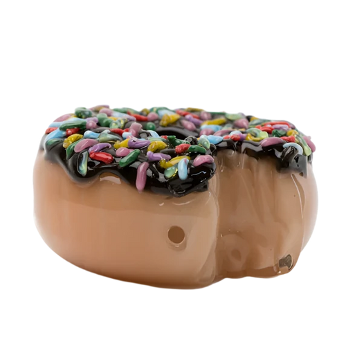 Sprinkle Donut 🍩 Dry Pipe by Empire Glassworks