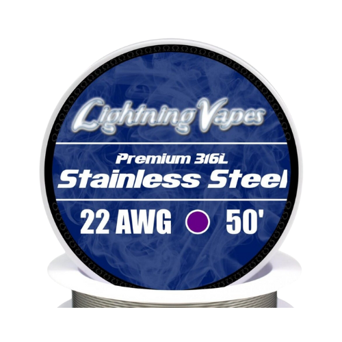 Lightning Vapes Stainless Steel 316L Wire | WC Vapor Lightning Vapes Stainless Steel 316L Wire | WC Vapor