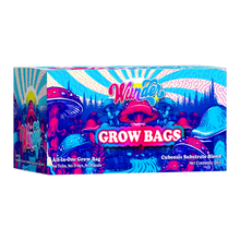 Load image into Gallery viewer, Maximize mushroom growth with Wunder Mushroom Grow Bags - the expert-designed, convenient, and high-quality solution for all levels of cultivation. Follow our simple 4-step process and enjoy a bountiful harvest.
