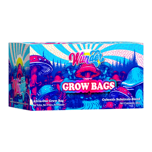 Maximize mushroom growth with Wunder Mushroom Grow Bags - the expert-designed, convenient, and high-quality solution for all levels of cultivation. Follow our simple 4-step process and enjoy a bountiful harvest.