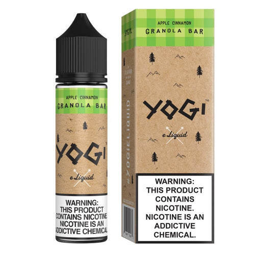 Yogi Apple Cinnamon is a honey oat granola bar with freshly sliced apples and a dash of cinnamon and sugar. (70/30 vg/pg)