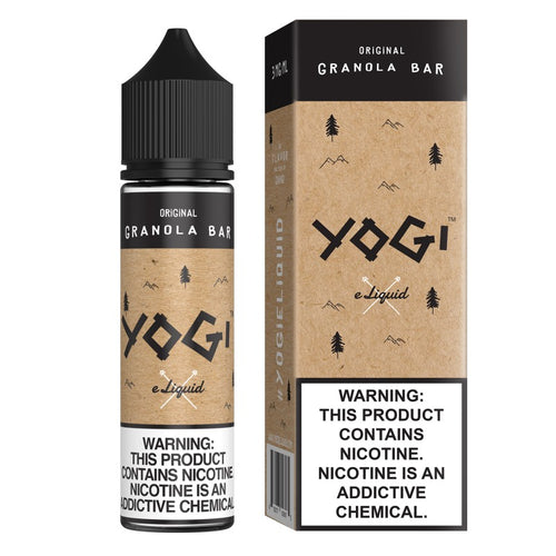 Yogi Original is a traditional granola bar with fresh honey and oats rolled into a fantastic flavor.  (70/30 vg/pg)