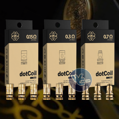Effortlessly swap out old coils in your DotMod DotAIO V2 and DotAIO SE devices with DotCoil Replacement Coils, made specifically for these models. Experience superior flavor and vapor thanks to advanced mesh technology, with multiple resistance options to suit your vaping preferences. Each coil delivers even heating, extended durability, and reliable performance every time you vape. Designed for easy installation and dependable use, DotCoil Replacement Coils help keep your device running at its best.