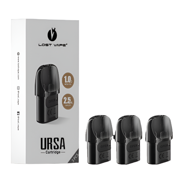 Lost Vape URSA Pro Pod Cartridges (3-Pack) | WC Vapor
