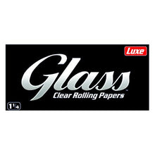 Load image into Gallery viewer, Luxe Glass - Clear Rolling Papers Cellulose
