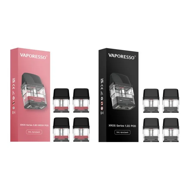 Vaporesso XROS Replacement Pods (4-Pack) | WC Vapor Vaporesso XROS Replacement Pods (4-Pack) | WC Vapor