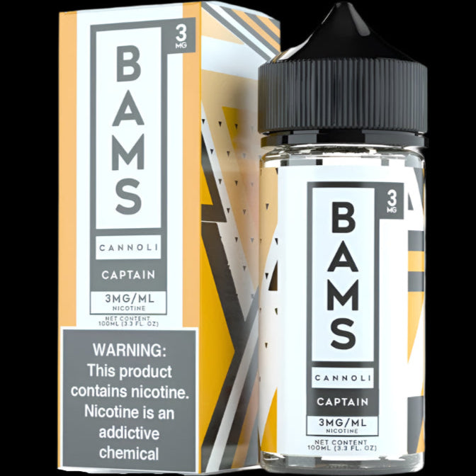 Captain Cannoli features vanilla filling surrounded by the captain’s favorite crunch cereal. (80/20 vg/pg)