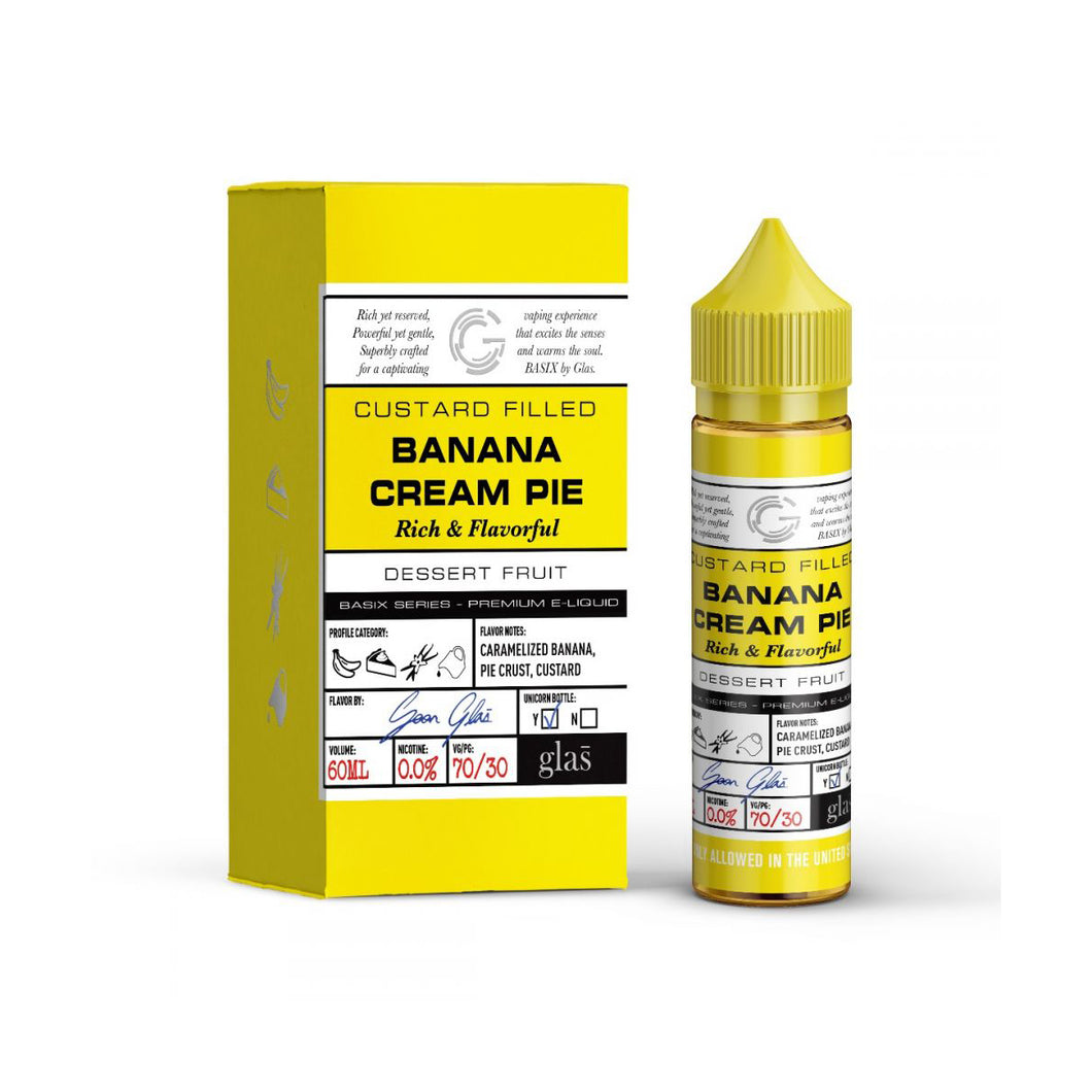 Glas Basix - Banana Cream Pie - 60mL