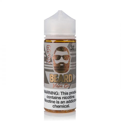 Beard No. 00 combines the world's finest tobacco and adds a touch of cappuccino for a bold flavor (80/20 vg/pg)