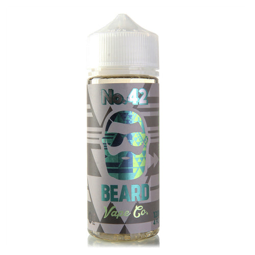 No. 42 by Beard Vape Co. a refreshing fruit cup with whipped cream and a hint of menthol.