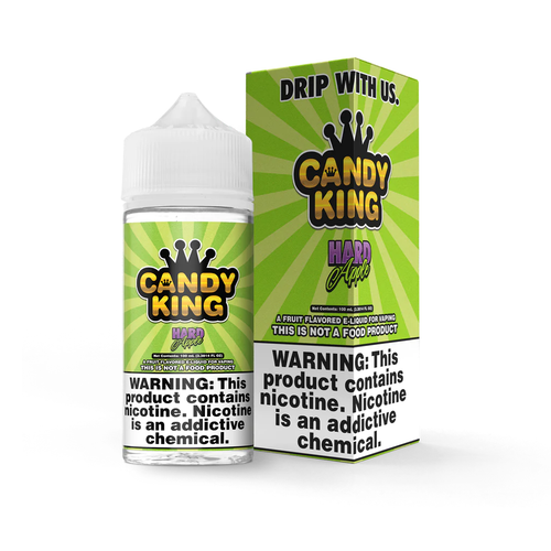 Hard Apple by Candy King is like a sour green apple picked from the tree. (70/30 vg/pg)