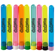 Load image into Gallery viewer, Doob Tubes are made to store pre-rolls without worrying about them being destroyed in your pocket.  There are two sizes based on the size of your pre-roll.
