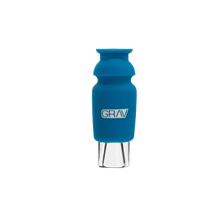 Load image into Gallery viewer, GRAV - Silicone Capped Glass Crutch Blue
