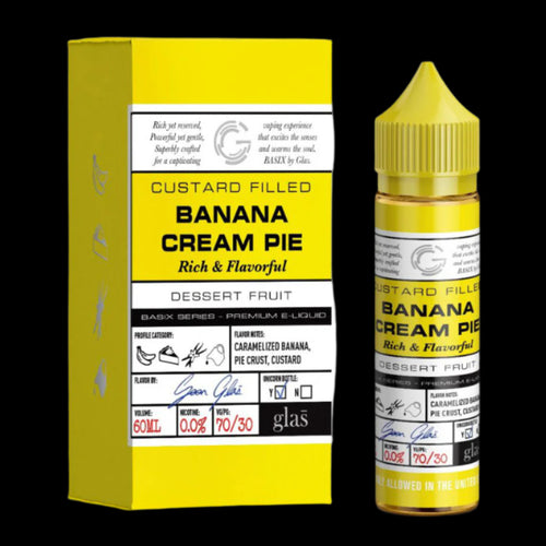 Glas Basix - Banana Cream Pie - 60mL