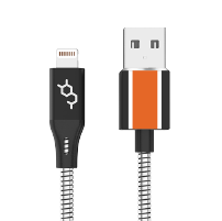 Load image into Gallery viewer, Dausen Stainless Charge-N-Sync Cable
