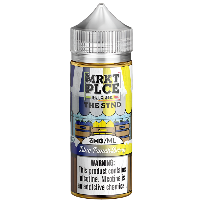 MRKT PLCE - THE STND - ICED Blue Punchberry - 100mL