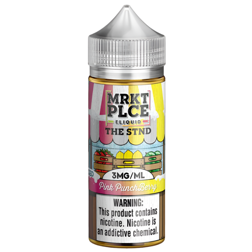MRKT PLCE - THE STND - ICED Pink Punchberry - 100mL