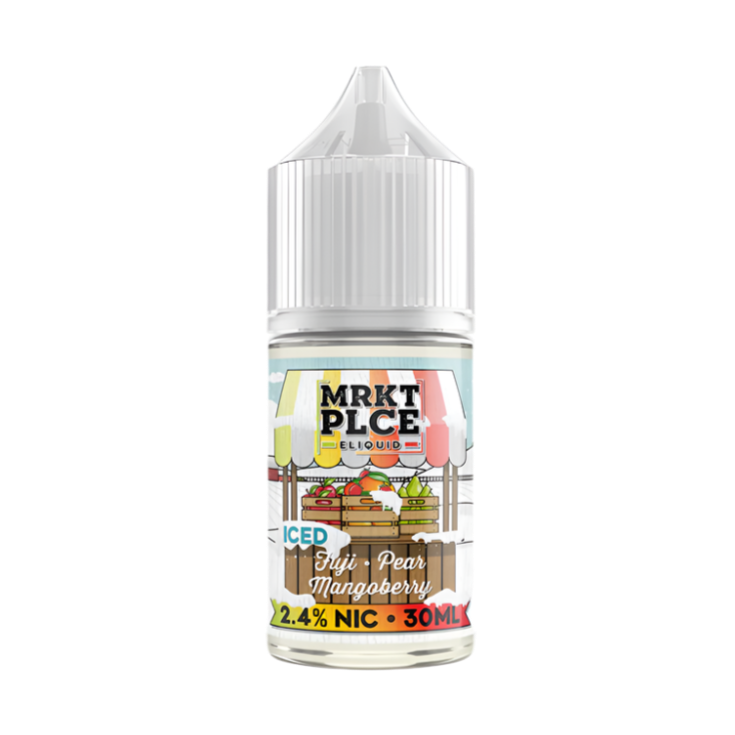 MRKT PLCE SALT - ICED Fuji Pear Mangoberry - 30mL