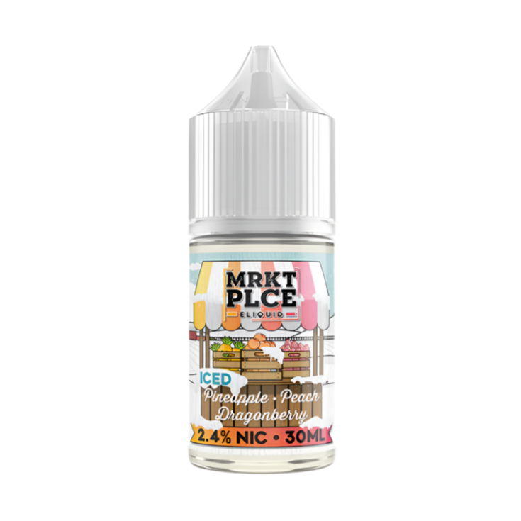 MRKT PLCE SALT - ICED Pineapple Peach Dragonberry - 30mL