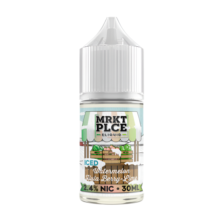 MRKT PLCE SALT - ICED Watermelon Hula Berry Lime - 30mL