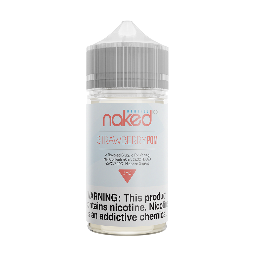 Naked 100 Menthol - Strawberry Pom Menthol - 60mL