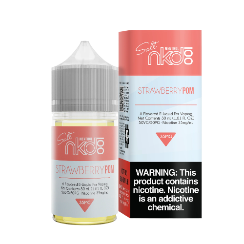 Naked 100 Menthol Salt - Strawberry Pomegranate - 30mL