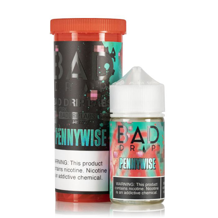 Pennywise features sliced strawberries and watermelon mixed with chewy bubblegum. (70/30 vp/pg)
