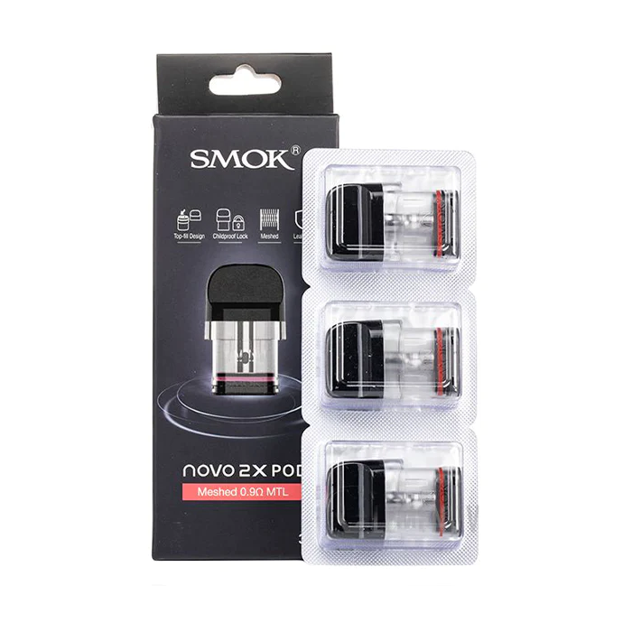 Smok NOVO 2X Replacement Pods (3-Pack)