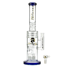 Load image into Gallery viewer, Tsunami - Barrel Showerhead Drum Heart Honeycomb 20&quot; Water Pipe
