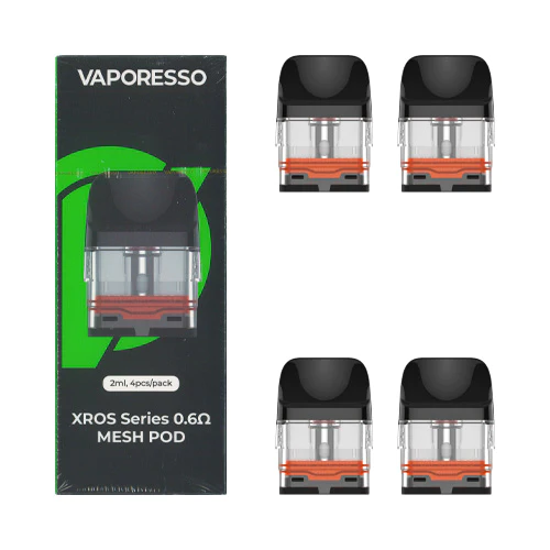 Vaporesso XROS Replacement Pods (4-Pack) | WC Vapor Vaporesso XROS Replacement Pods (4-Pack) | WC Vapor