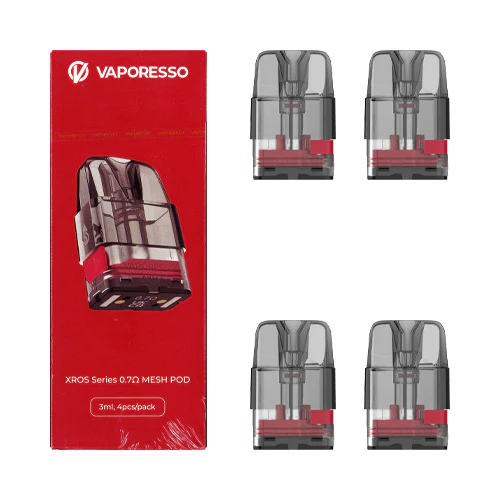 Vaporesso XROS Replacement Pods (4-Pack) | WC Vapor Vaporesso XROS Replacement Pods (4-Pack) | WC Vapor